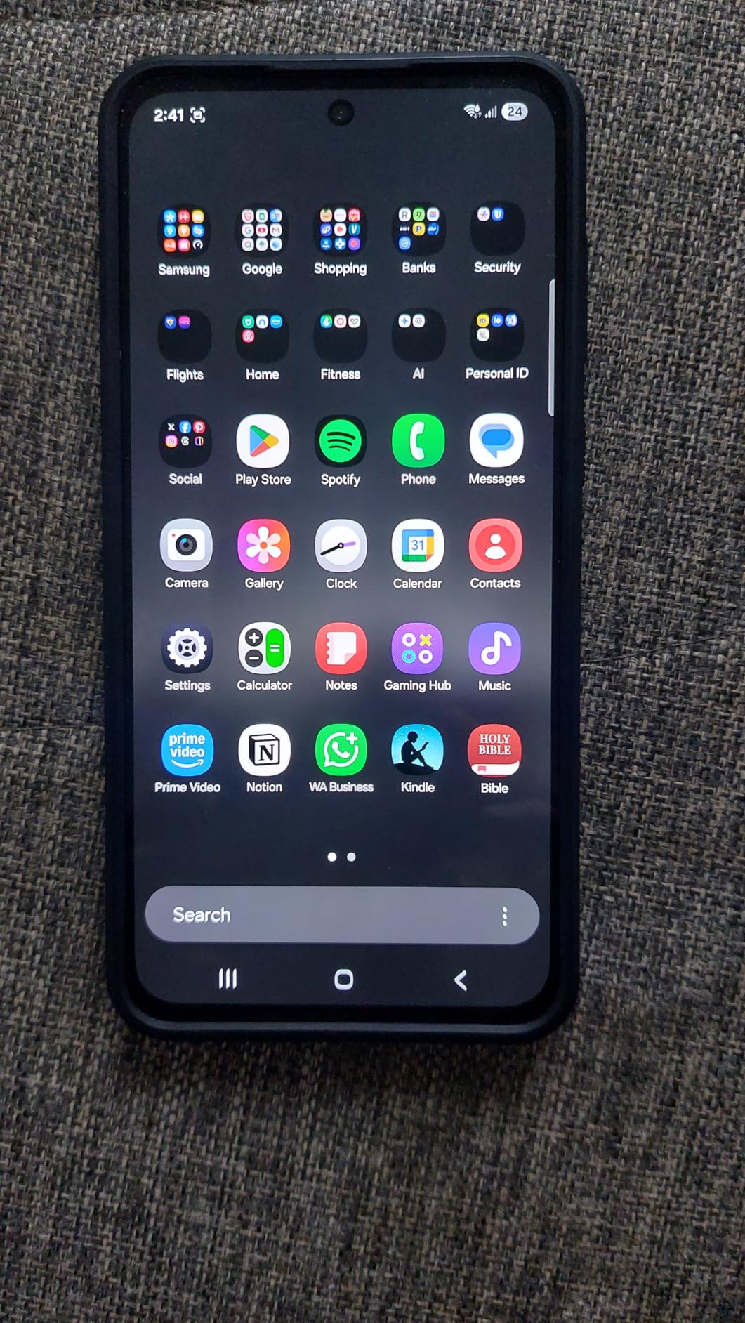 Smartphone A56 5G, fotografie client